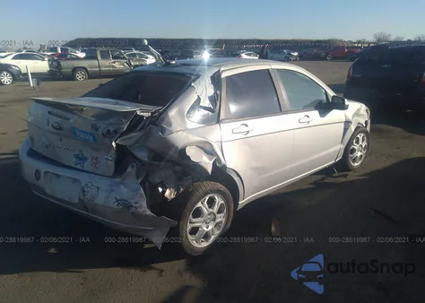 2008 Ford Focus Se/Ses from USA, damaged, VIN 1FAHP35N78W181598